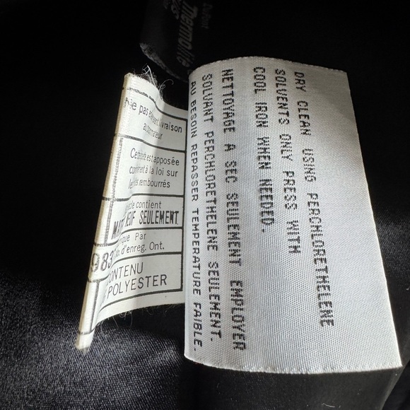 Andrew Marc Black Quilted Jacket from Saks. Fur trim! - Picture 6 of 8